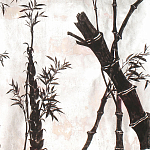 Обои ручная роспись Bamboo Quicksilver on Tarnished Silver gilded paper варинант исполнения - 2 | Loft Concept в Красноярске