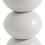 Приставной столик белого цвета Bead варинант исполнения - 2 | Loft Concept в Красноярске