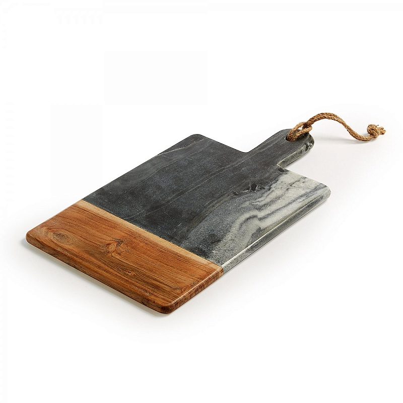 Разделочная доска Wood Strip Серый Коричневый в Красноярске | Loft Concept 