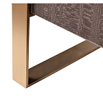 Комод  округлой формы с дверцами Chest of Precious Breed варинант исполнения - 5 | Loft Concept в Красноярске