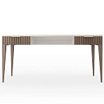 Рабочий стол с прямоугольной белой столешницей и 2-мя ящиками Harper Line варинант исполнения - 1 | Loft Concept в Красноярске