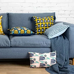 Чехол на подушку с двусторонним принтом и кисточками Ophelia Grove варинант исполнения - 6 | Loft Concept в Красноярске