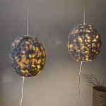 Светильник вязаный из шерсти Wool Oval варинант исполнения - 2 | Loft Concept в Красноярске