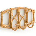 Настенная вешалка из ротанга Willa Wall Hanger S варинант исполнения - 1 | Loft Concept в Красноярске