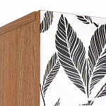 Шкаф с принтом Leaf bouquet варинант исполнения - 6 | Loft Concept в Красноярске