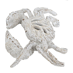 Статуэтка краб с детализированной текстурой в белом цвете Marine Accessories варинант исполнения - 2 | Loft Concept в Красноярске