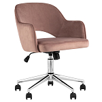 Кресло для компьютерного стола Veloury Pink варинант исполнения - 1 | Loft Concept в Красноярске