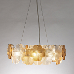 Люстра с рельефным стеклом Chandelier Ingrid варинант исполнения - 6 | Loft Concept в Красноярске