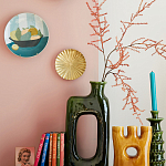 Статуэтка керамическая зеленого цвета Majero варинант исполнения - 4 | Loft Concept в Красноярске