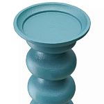 Подсвечник фигурный голубой Bright Accent 33 см варинант исполнения - 2 | Loft Concept в Красноярске