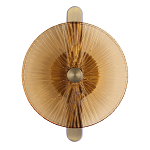 Бра с круглым стеклянным плафоном Gingham варинант исполнения - 2 | Loft Concept в Красноярске