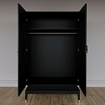 Платяной шкаф Elsa Dreams Black с 2-мя фасадами варинант исполнения - 3 | Loft Concept в Красноярске