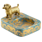 Пепельница фарфоровая Dog варинант исполнения - 1 | Loft Concept в Красноярске