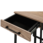 Стол рабочий в стиле лофт с ящиками и системой хранения Urban Style Space варинант исполнения - 5 | Loft Concept в Красноярске