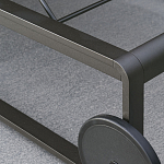 Шезлонг на металлическом каркасе с регулируемой спинкой GUELL Sunbed варинант исполнения - 6 | Loft Concept в Красноярске