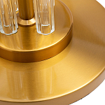 Торшер металлический со стеклянным основанием Intersection варинант исполнения - 3 | Loft Concept в Красноярске