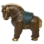 Статуэтка из бронзы в виде лошади Animals Bronze варинант исполнения - 2 | Loft Concept в Красноярске