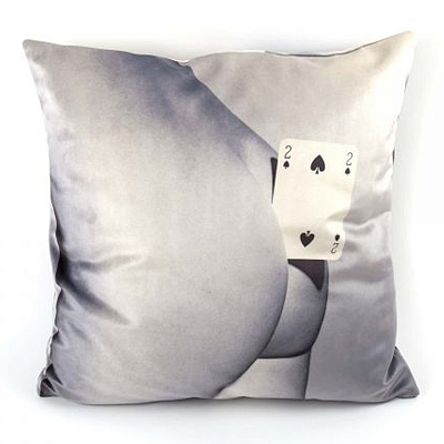 Подушка Seletti Cushion Two of spades Подушка Seletti Cushion Two of spades