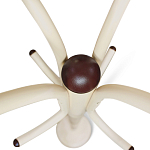 Вешалка напольная бежевая с 4-мя металлическими крючками Noble Branches варинант исполнения - 4 | Loft Concept в Красноярске