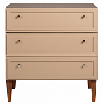 Комод бежевый из массива бука с 3-мя ящиками Wenge Light варинант исполнения - 2 | Loft Concept в Красноярске