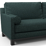 Мебельная ткань Шенилл темно-зеленый цвет 138 см T4-39 варинант исполнения - 2 | Loft Concept в Красноярске