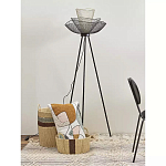 Торшер с трехъярусным плафоном из металлической сетки Metal Mesh Floor Lamp варинант исполнения - 3 | Loft Concept в Красноярске
