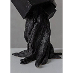 Скульптура «Окаменелый рост», Черный объект варинант исполнения - 3 | Loft Concept в Красноярске