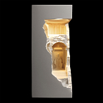 Встраиваемый в стену гипсовый светильник под покраску в античном стиле Antiquity Athena варинант исполнения - 7 | Loft Concept в Красноярске