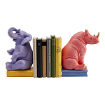 Держатель для книг Elephant and Rhinoceros Bookend варинант исполнения - 1 | Loft Concept в Красноярске