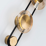 Бра со стеклянными плафонами в форме дисков Savio Brown Glass Disc Light варинант исполнения - 2 | Loft Concept в Красноярске