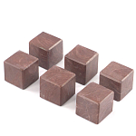 Камни для охлаждения виски из красного лемезита Natural Stone Cube варинант исполнения - 3 | Loft Concept в Красноярске