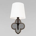 Бра с белым текстильным абажуром и фигурным основанием с зеркальной вставкой Vitorino варинант исполнения - 18 | Loft Concept в Красноярске