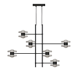 Каркасная люстра Balance варинант исполнения - 2 | Loft Concept в Красноярске