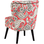 Кресло Harper Paisley Armchair Red варинант исполнения - 7 | Loft Concept в Красноярске