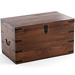 Деревянный сундук из массива манго Fabian Mango Chest варинант исполнения - 1 | Loft Concept в Красноярске