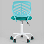 Яркий компьютерный стул Tropica Turquoise варинант исполнения - 4 | Loft Concept в Красноярске