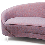 Диван Paulet Sofa Сиреневое Букле варинант исполнения - 4 | Loft Concept в Красноярске