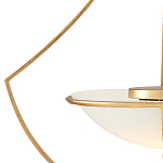 Люстра золотая светодиодная Graduated Bell варинант исполнения - 1 | Loft Concept в Красноярске