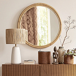 Комод с геометрическим рисунком на ящиках Anders Dark Wood варинант исполнения - 8 | Loft Concept в Красноярске