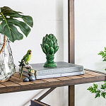 Статуэтка в виде артишока из зелёной керамики с глянцевыми лепестками Artichoke Decor  варинант исполнения - 3 | Loft Concept в Красноярске