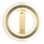 Бра круглое с эффектом морозного стекла Freezing Pattern варинант исполнения - 1 | Loft Concept в Красноярске