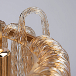 Люстра с подвесными рифлеными стеклянными трубками Nembus варинант исполнения - 9 | Loft Concept в Красноярске