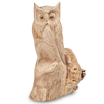 Статуэтка из дерева сова Animals of the World 20 варинант исполнения - 2 | Loft Concept в Красноярске