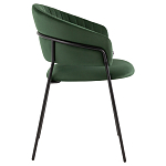 Стул в велюре зеленого цвета Horizon варинант исполнения - 3 | Loft Concept в Красноярске