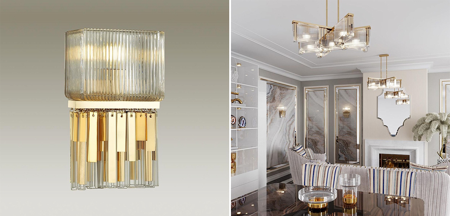 Бра Madelen Gold Wall Lamp Бра Madelen Gold Wall Lamp - Loft-Concept в Красноярске