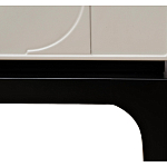 Тумбочка прикроватная с ящиком черно-серого цвета Noble Nightstand варинант исполнения - 6 | Loft Concept в Красноярске