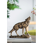 Фигурка Волк Gold варинант исполнения - 5 | Loft Concept в Красноярске