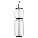 Подвесной светильник с прозрачным плафоном Jarrty 47 см варинант исполнения - 1 | Loft Concept в Красноярске