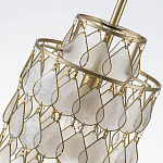 Подвесной светильник с декором из натуральной морской ракушки Iridescent Light варинант исполнения - 7 | Loft Concept в Красноярске
