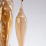 Подвесная люстра с ветвистым каркасом Sconce Caramel варинант исполнения - 2 | Loft Concept в Красноярске